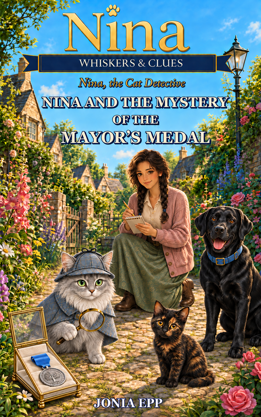 Cover of Nina and the Mystery of the Mayor’s Medal